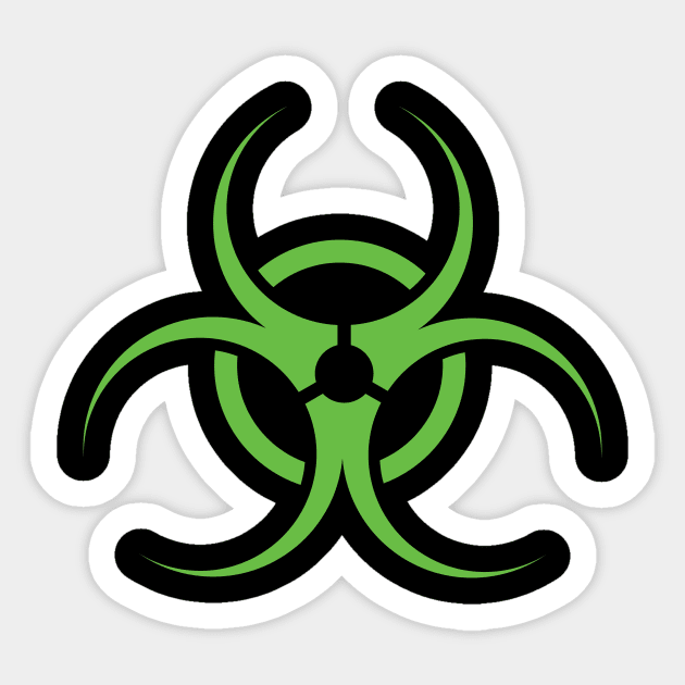 Biohazard Sticker by Volunteer UA